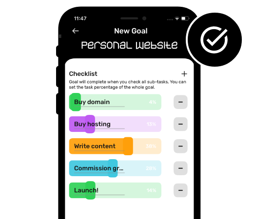 Divide Goals in Sub-tasks